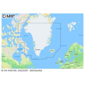 C-Map Y040 Discover, Grnland til Lowrance, Simrad & B&G