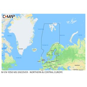 C-Map Y050 Discover, Skandinavien til Lowrance, Simrad & B&G