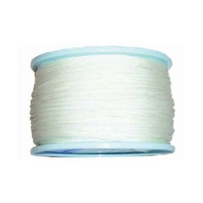 Liros Taklegarn 1,2mm hvid vokset 500 m