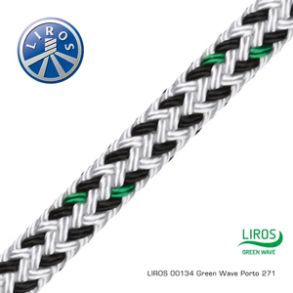 Liros Green wave fortjning og ankerline 16mm