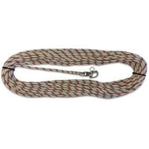 Liros fald m/svirvelhage 12mm x 45 mtr  hvid/rd