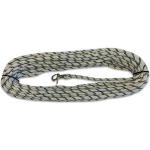 Liros fald m/svirvelhage 12mm x 45 mtr  hvid/sort