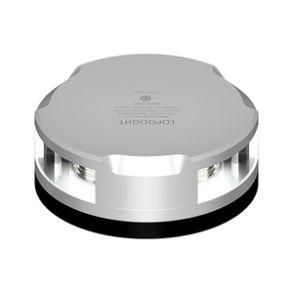 Lopolight 2nm 360°  hvid anker, silver flatbase