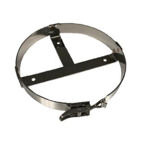 B2 Rustfri gasflaskeholder IC 3 kg.