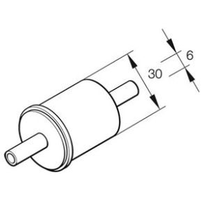 Eberspächer Brndstoffilter, plast