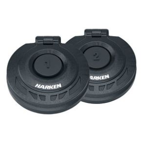 Harken Fodkontakt - st m/2 - sort plast