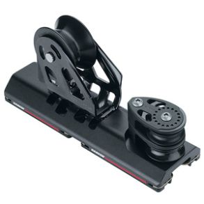 Harken 27 mm MR CB 4:1 Genoavogn m. dobbeltblok