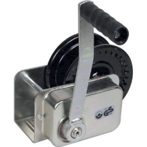 DL B2503G Trailerspil Heavy Duty med 1 gear og bremse,1135kg