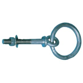 Fortjningsring maskinskrue galv 12x100mm