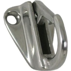 Fenderkrog med fjederls RF stl, 42x29mm