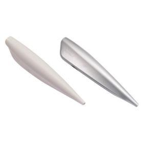 Ocean flexible sgender vantskrue beskytter i hvid l-32cm