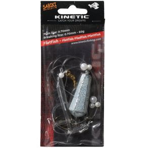 Kinetic Sabiki fladfiskeforfang, 60g