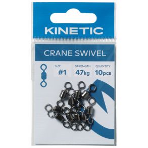 Kinetic Crane svirvel 10stk, str #8