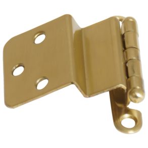 Roca hngsel 57x38mm poleret messing