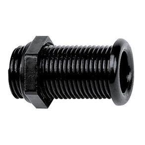 Lnsegennemfring hvid,l-155mm udvendig : 39mm ind. : 25mm