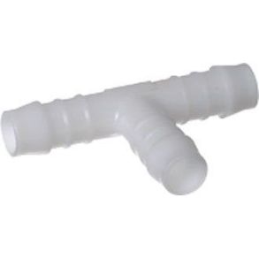 Plast t-stykke 13mm