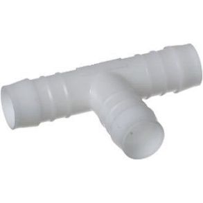 Plast t-stykke 19mm