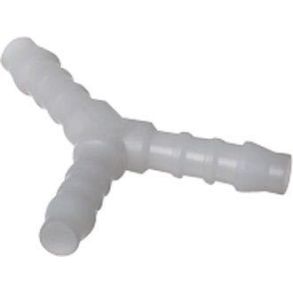 Plast y-stykke 6mm