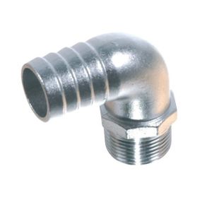 1852 Slangestuds 90° udv. gevind, 3/4 x 25mm