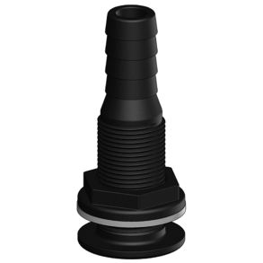 Trudesign Gennemfring komposit sort 1