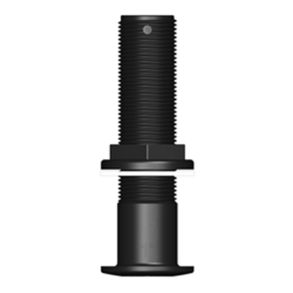 Trudesign Skroggennemfring lang, sort komposit 1