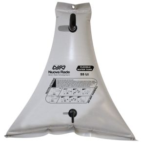 Nuova rade vandtank trekant fleksible 114x21x116cm, 100L