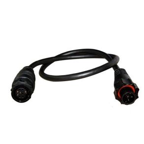 Adapter fra sort 9-p transducer til bl 7-p instrument xid