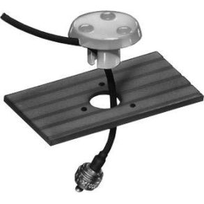 Vhf nylon dksel til gennemfringer.