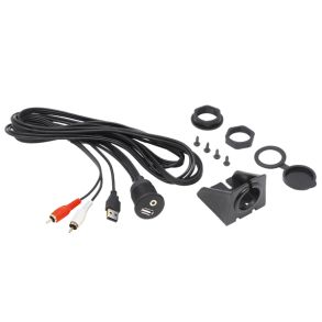 Hertz HMA USB AUX IN forlngerkabel