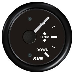 Kus trimindikator, sort 160-10ohm, 12/24v mercury