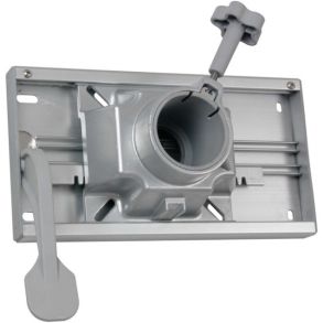 Glideplade med svirvel til 60mm stolkonsol