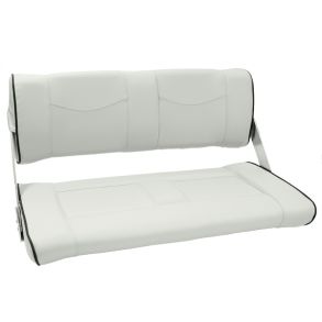 Dobbelt sofa Lux lysegr med bl
