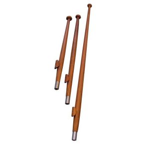 1852 Flagspil teak bsning 25 mm, 60 cm