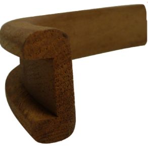 Roca indvendig U-liste teak 50/90°, spor 12mm