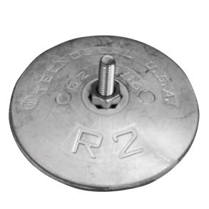 Alu tallerken anode st, 72mm