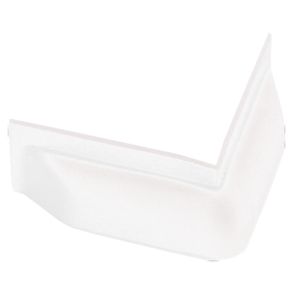 Dan-Fender kaj fender vinkel hvid, 25x10cm