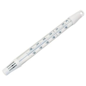 Badevandstermometer i plast med lod