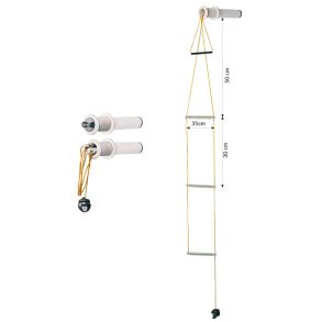 Nuova Rade sikkerhedsstige planmonteret, 3 trin