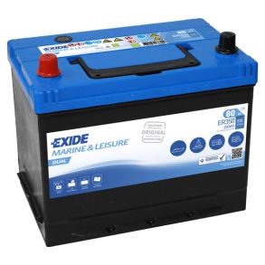 Exide Dual batteri, 80 Amp, 12V