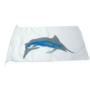 Humr-flag fiske-flag 30x45cm