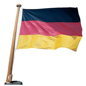 Bdflag polyester Tyskland, 70x42 cm