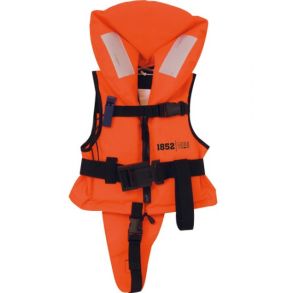 1852 Redningsvest baby 100N, Orange 3-10kg