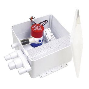 Rule aflbsboks med pumpe, 24V