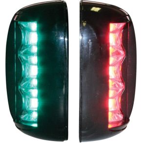 Lalizas led lanterne styr-/bagbord st 2nm med sort hus