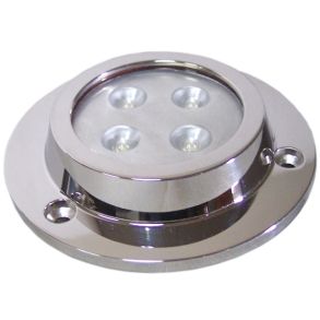 Undervandslys pbygning 8-30V 4 LED hvid