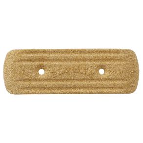 Glomex jordplade inkl. skrue og bolt 155 x 51 x 13 mm