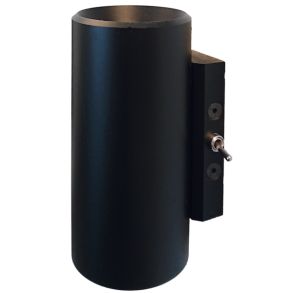 Casolux Mary Special vglampe lys op/ned alu. sort 10-30v