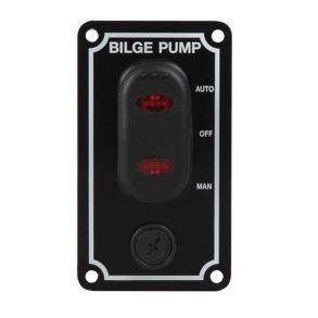 Pumpepanel vandtt 12V, lodret