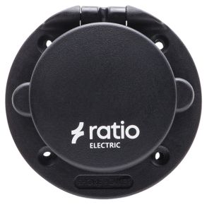 Ratio Landstrmstik med sort lg i glasfiber/nylon