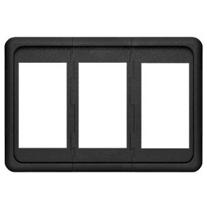 Blue Sea monteringspanel til 3 kontakter